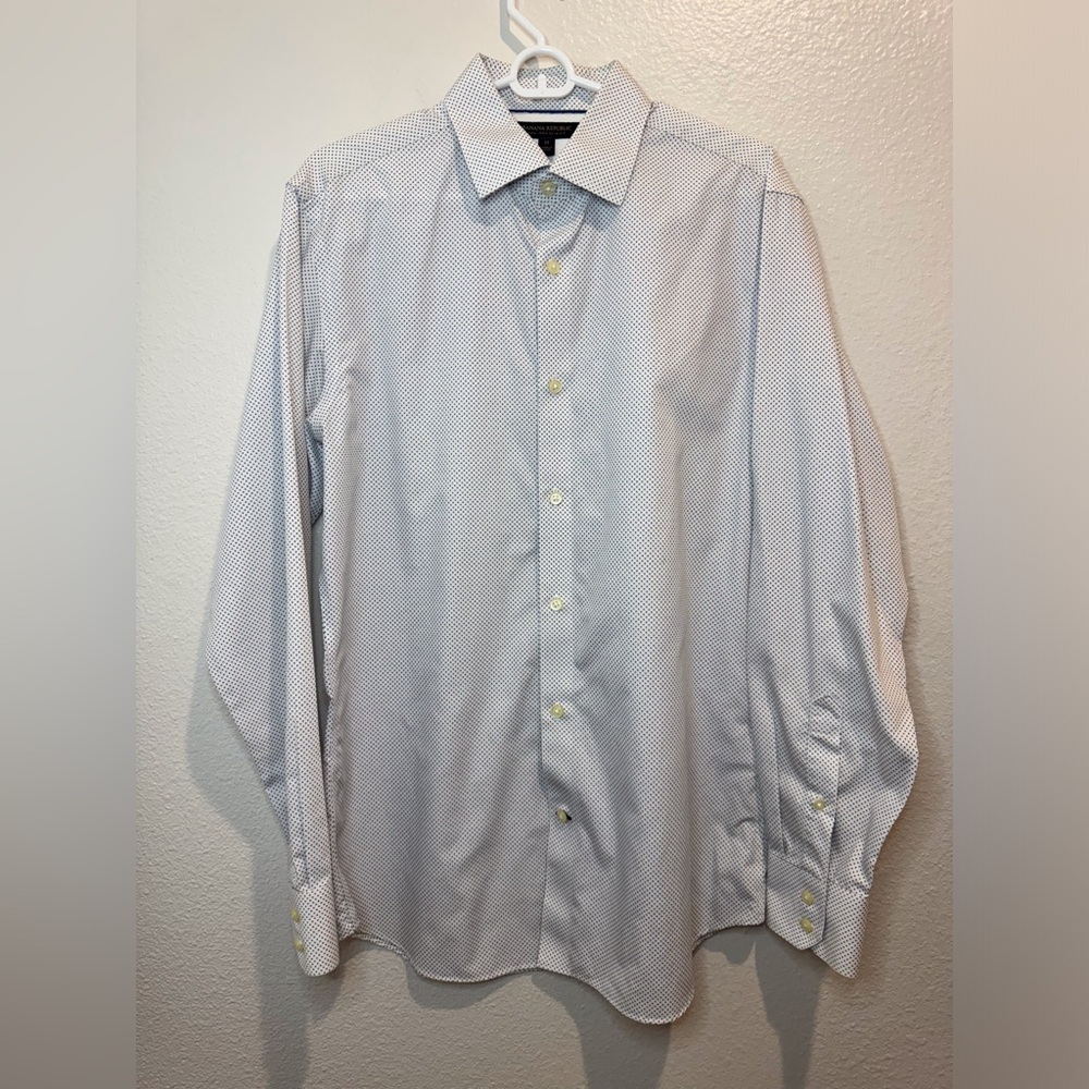 Banana Republic Men’s Non Iron‎ Slim Fit Long Sleeves Shirt Size M